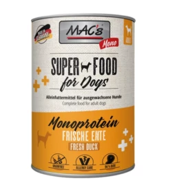 MAC's Dog Mono Sensitive 6x400g Dose Mit Ente
