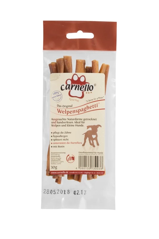 Carnello Welpenspaghetti 30g 5 Carnello Welpenspaghetti 30g – Bild 3