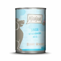 MjAMjAM Dog Junior 6x400g Dose Mit Saftigem Huhn