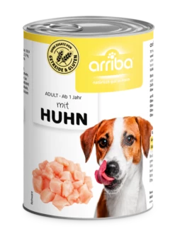 Arriba 6x400g Dose Mit Huhn