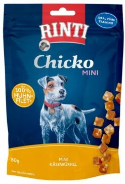 RINTI Chicko Mini 80g Mit Huhn & Mini-Käsewürfel