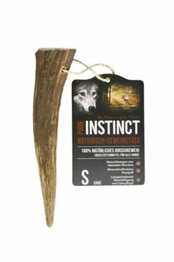 PURE INSTINCT Hundesnack Rothirsch-Geweihstück S (50-80g)
