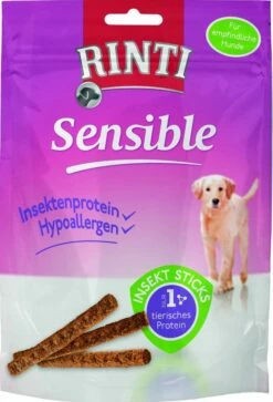 RINTI Sensible Hundesnack Insekt Sticks 12x50g