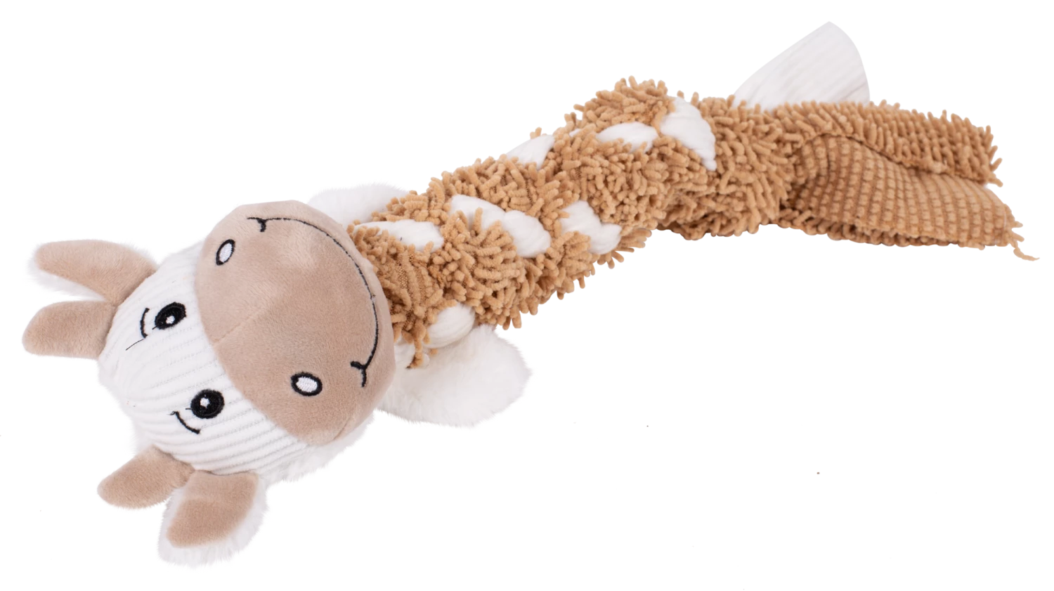 Azoona® Hundespielzeug Spieltau-Kuh 45cm 4 Azoona® Hundespielzeug Spieltau-Kuh 45cm – Bild 2