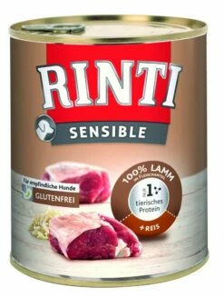 RINTI Sensible 6x800g Dose Mit Lamm Und Reis