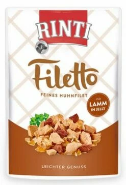RINTI Filetto 24x100g Mit Huhn Und Lamm In Jelly