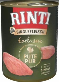 RINTI Singlefleisch Exklusive 6x800g Mit Pute Pur