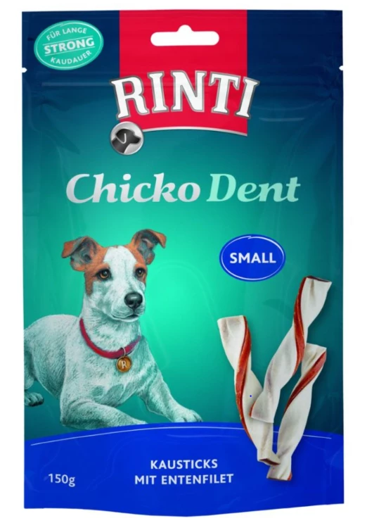 RINTI Chicko Dent Kaustick Small 150g Mit Entenfilet 3 RINTI Chicko Dent Kaustick Small 150g Mit Entenfilet