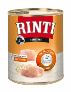RINTI SENSIBLE 12x800g Dose Mit Huhn Und Reis