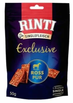 RINTI Singlefleisch Exclusive 50g Mit Ross Pur