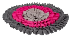 Azoona® Schnüffelkreis 65 X 65cm In Pink/hellgrau/dunkelgrau