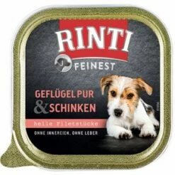 RINTI Feinest Adult 11x150g Schale Mit Geflügel Und Schinken