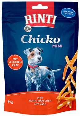 RINTI Chicko Mini 12x80g Mit Huhn Und Käse 3 RINTI Chicko Mini 12x80g Mit Huhn Und Käse