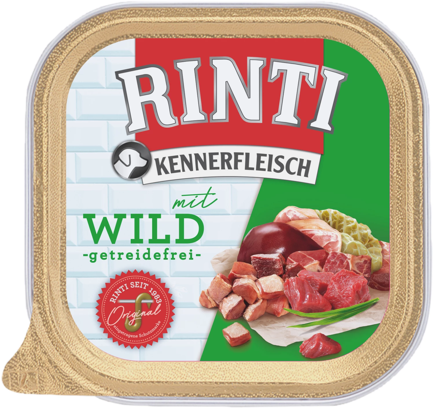 RINTI Kennerfleisch 9x300g Schale Mit Wild 3 RINTI Kennerfleisch 9x300g Schale Mit Wild