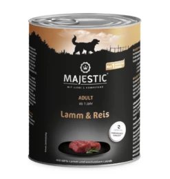 MAJESTIC Hund 6x800g Dose Mit Lamm Und Reis 7 MAJESTIC Hund 6x800g Dose Mit Lamm Und Reis -Haustierzubehör Verkäufe 2024 ad46bc8cf9083028c5106a54984ec191 majestic lamm reis 800g preview