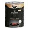 MAJESTIC Hund 6x800g Dose Mit Lamm Und Reis -Haustierzubehör Verkäufe 2024 ad46bc8cf9083028c5106a54984ec191 majestic lamm reis 800g 171749 sagaflor ag web
