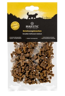 MAJESTIC Hund Straußen-Softsnack Medium 150g -Haustierzubehör Verkäufe 2024 b2d3deb354d77901bd99a63e51972ff3 611863 majestic medium training strauss softsnack 150g preview