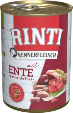 RINTI KENNERFLEISCH 24x400g Dose Mit Ente