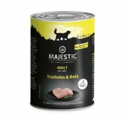 MAJESTIC Hund 6x400g Dose Mit Truthahn Und Reis