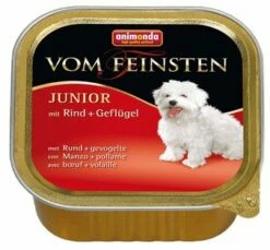 Animonda Vom Feinsten Junior 22x150g Schale Mit Rind Und Geflügel