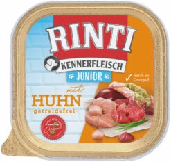 RINTI Kennerfleisch Junior 9x300g Mit Huhn