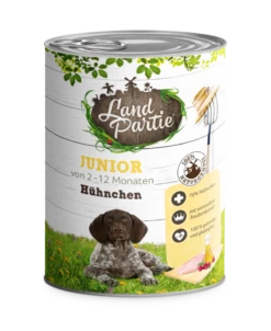 LandPartie Hund Junior 6x800 Dosen Mit Hühnchen -Haustierzubehör Verkäufe 2024 bd2f6d856849b33f212d18c982aaab95 landpartie junior hhnchen 800g preview