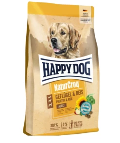 HAPPY DOG NaturCroq Geflügel & Reis 4kg