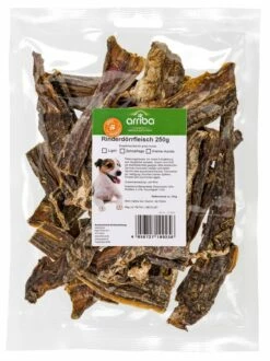 Arriba Hundesnack 250g Rinderdörrfleisch