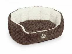 Nobby Hundebett "Neiku" 86x70x24cm In Braun