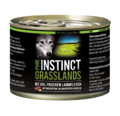 PURE INSTINCT Grasslands 6x200g Dose Mit Lamm -Haustierzubehör Verkäufe 2024 cdce8cdae4c1fa5b93a5562749b1fa8b pi grasslands lamm 200g preview