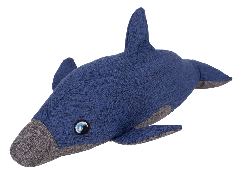 Azoona® Hundespielzeug ECO Delfin 25x11,5cm 4 Azoona® Hundespielzeug ECO Delfin 25x11,5cm – Bild 2