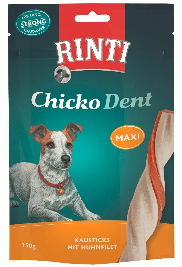 RINTI Chicko Dent Kaustick Maxi 150g Mit Huhnfilet 3 RINTI Chicko Dent Kaustick Maxi 150g Mit Huhnfilet