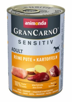 Animonda GranCarno Sensitiv 6x400g Dose Mit Pute Und Kartoffeln