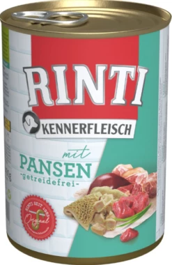 RINTI KENNERFLEISCH 12x400g Dose Mit Pansen