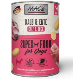 MAC's Dog 6x400g Dose Mit Kalb Und Ente