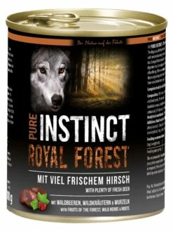 PURE INSTINCT Royal Forest 6x800g Dose Mit Hirsch -Haustierzubehör Verkäufe 2024 dc754be3d7cb018ccb176f075ec6c48d pi royal forest hirsch 800g 160880 sagaflor ag web 4056727109836