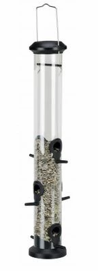 TRIXIE Außen-Futtersäule 48cm In Schwarz 3 TRIXIE Außen-Futtersäule 48cm In Schwarz