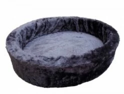 Nobby Hunde-Plüschbett 90cm In Grau