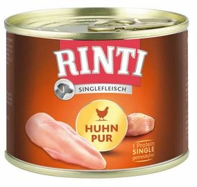 RINTI Singlefleisch Adult 12x185g Dose Mit Huhn Pur 3 RINTI Singlefleisch Adult 12x185g Dose Mit Huhn Pur