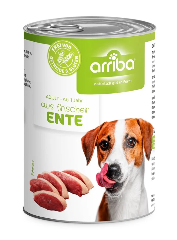 Arriba 6x400g Dose Mit Ente 3 Arriba 6x400g Dose Mit Ente