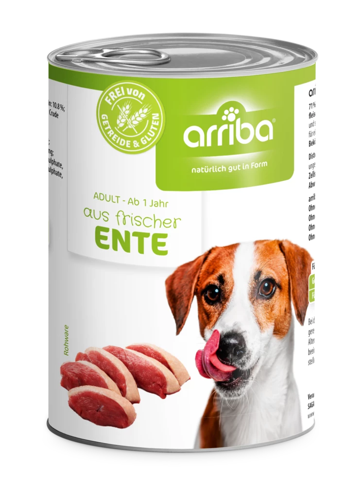 Arriba 6x400g Dose Mit Ente 4 Arriba 6x400g Dose Mit Ente – Bild 2