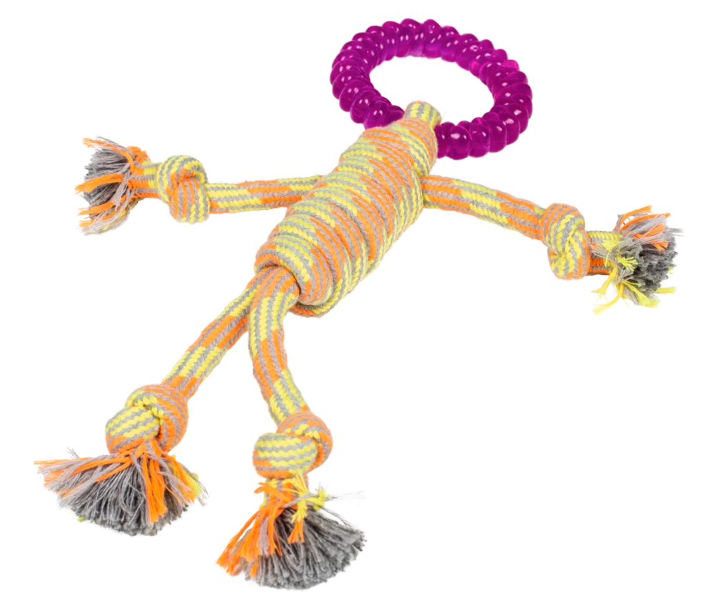 Azoona® Hundespielzeug Spieltau-Männchen 30cm 4 Azoona® Hundespielzeug Spieltau-Männchen 30cm – Bild 2