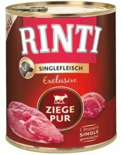 RINTI Singlefleisch Exclusive 6x800g Mit Ziege