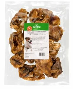 Arriba Hundesnack 250g Schweineohrmuscheln