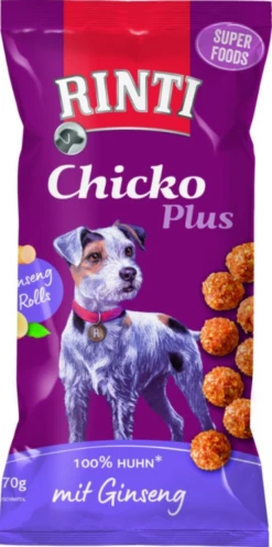RINTI Hundesnack Chicko Plus Mit Ginseng 70g
