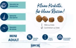 HAPPY DOG Adult Mini Fit & Vital 300g 7 HAPPY DOG Adult Mini Fit & Vital 300g -Haustierzubehör Verkäufe 2024 happydogfitvital3