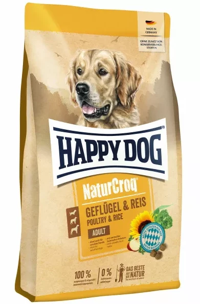 HAPPY DOG NaturCroq Geflügel Und Reis 11kg 3 HAPPY DOG NaturCroq Geflügel Und Reis 11kg