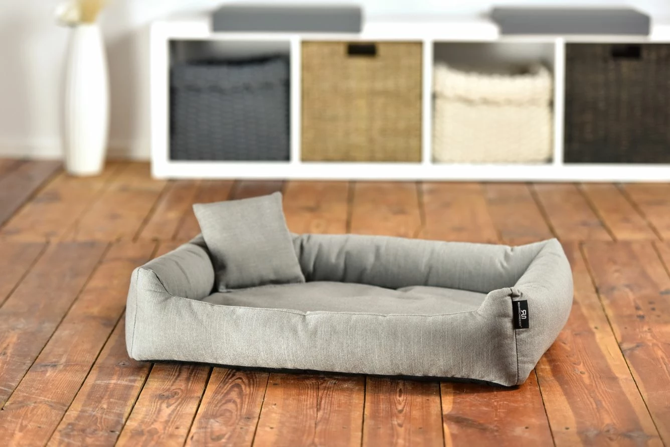 SILVIO DESIGN Kuschelsofa Recycelt 65x90x22cm In Grau 5 SILVIO DESIGN Kuschelsofa Recycelt 65x90x22cm In Grau – Bild 3