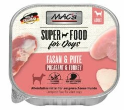 MAC's Dog 10x150g Schale Mit Fasan Und Pute