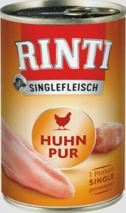 RINTI Singlefleisch 12x400g Dose Mit Huhn Pur